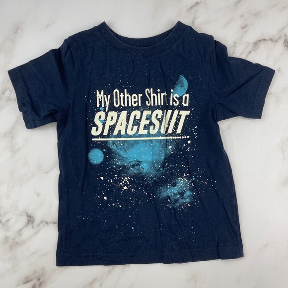 Toddler Boy Children Place Glow In The Dark Tee